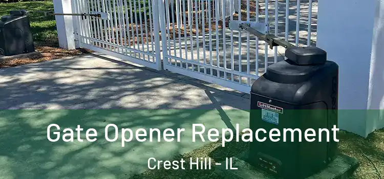 Gate Opener Replacement Crest Hill - IL